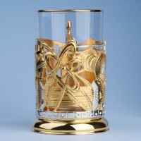 Подстаканник МИРНЫЙ АТОМ (золочение, серебрение) 061.L1002/3G Подстаканник МИРНЫЙ АТОМ (золочение, серебрение) 061.L1002/3G