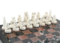 Шахматы из камня СЕВЕРНЫЕ НАРОДЫ AZRK-1318972-1