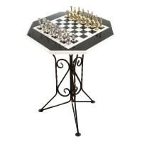 Шахматный стол из камня АТЛАС AZY-123752