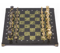 Шахматы подарочные из камня ВИКИНГИ AZY-8067