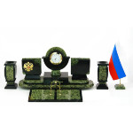 Письменный набор для руководителя с символикой России AZY-3252