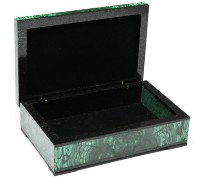 Шкатулка из малахита ДУЭТ 037rk.3200137-3