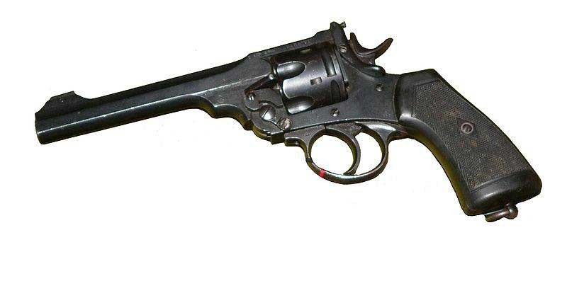 Револьвер наган MK-4, калибр 38/200, Великобритания 1923 г., 2 МВ (сувенирная копия) DE-1119