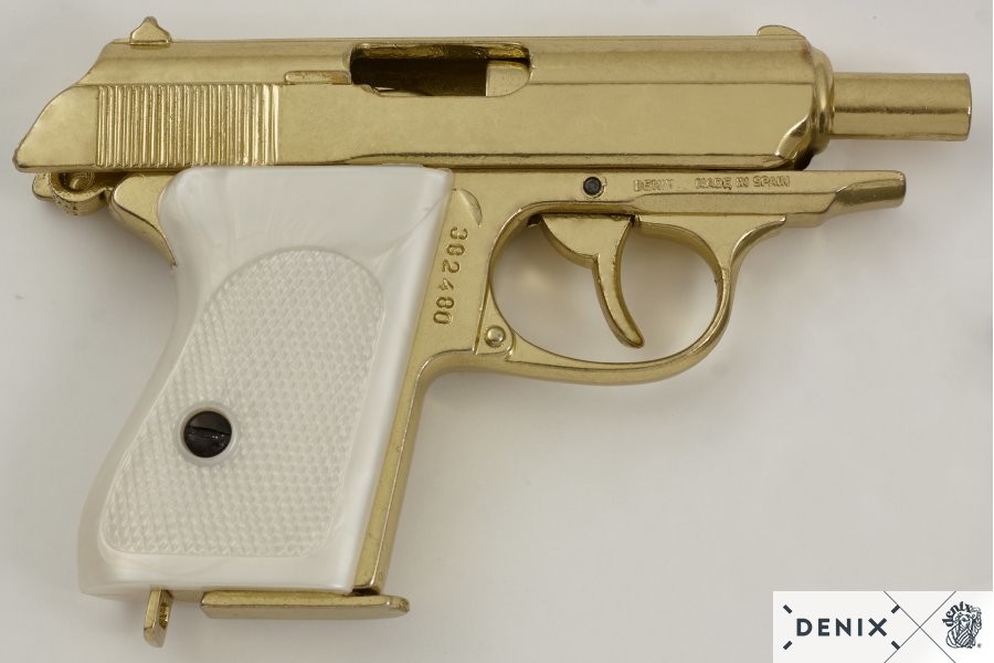 Макет. Пистолет ВАЛЬТЕР PPK WAFFEN-SSPPK наградной (Германия 1929 г.) DE-5277 Макет. Пистолет ВАЛЬТЕР PPK WAFFEN-SSPPK наградной (Германия 1929 г.) DE-5277
