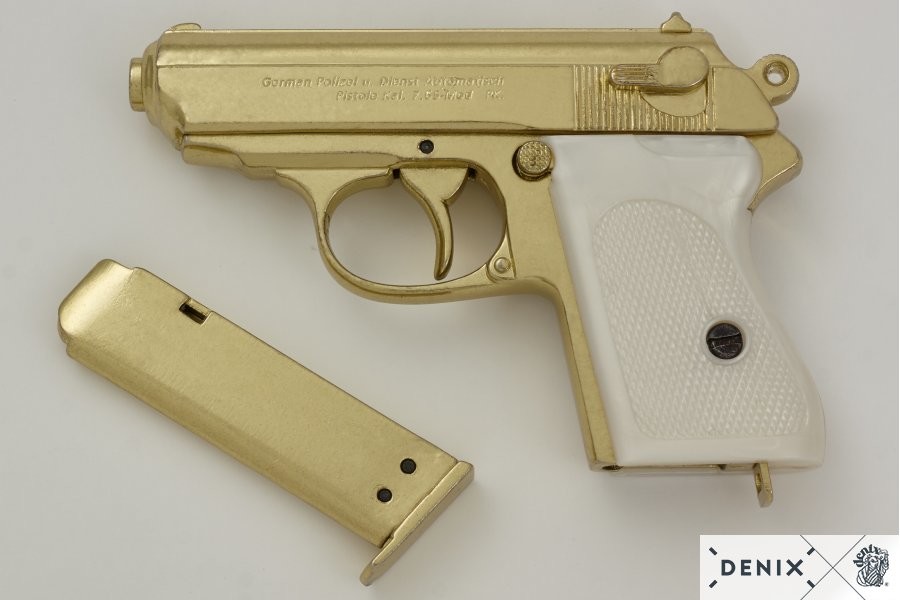 Макет. Пистолет ВАЛЬТЕР PPK WAFFEN-SSPPK наградной (Германия 1929 г.) DE-5277 Макет. Пистолет ВАЛЬТЕР PPK WAFFEN-SSPPK наградной (Германия 1929 г.) DE-5277
