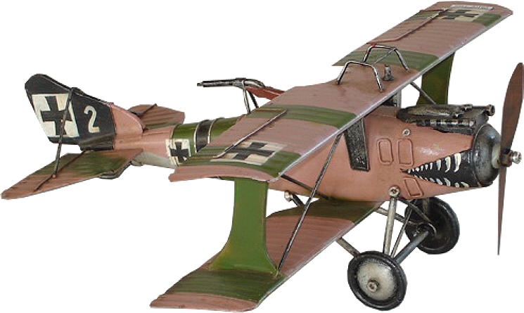 Модель самолета  истребитель Albatros D.III Германия., 1 МВ, RD-0810-E-1122