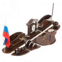 Письменный набор для руководителя из обсидиана АРКА AZY-122373