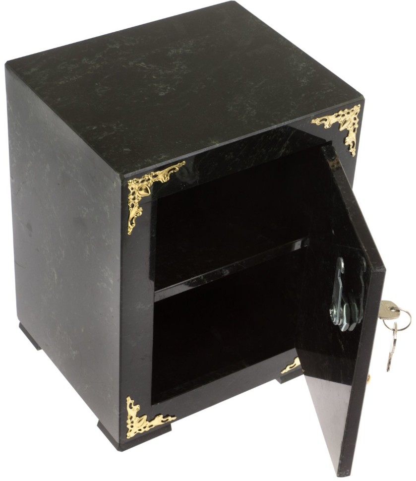 Сейф из уральского камня змеевика AZY-124964