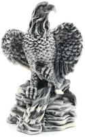 Фигурка из мраморной крошки ОРЁЛ AZRK-1330598 Фигурка из мраморной крошки ОРЁЛ AZRK-1330598