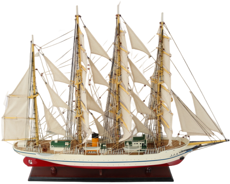 Модель парусника NIPPON MARU, Япония TS-0075-P-60
