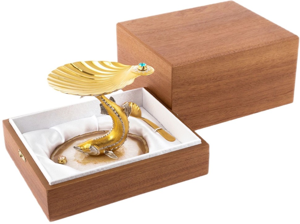 Икорница подарочная БЕЛУГА 048-691