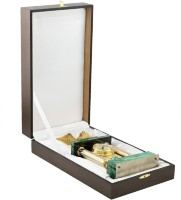 Часы каминные из малахита ОРЁЛ AZY-3590