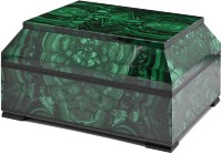 Ларец из малахита для драгоценностей 037rk.3200158-9
