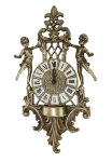 Часы настенные из бронзы АМУРЫ OB-615-AG