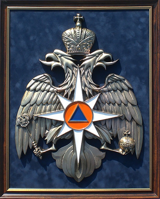 Плакетка ЭМБЛЕМА МЧС РОССИИ GT-11-044