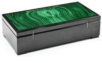 Шкатулка из малахита КУПЮРА 037rk.3200141-1dm Шкатулка из малахита КУПЮРА 037rk.3200141-1dm
