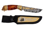 Нож украшенный МЕДВЕДЬ AZS-084139L