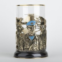 Подстаканник подарочный для чая ВДВ 061.L1008/4 Подстаканник подарочный для чая ВДВ 061.L1008/4