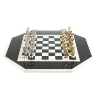 Шахматный стол из камня ДИСКОБОЛ AZY-123753
