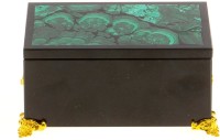 Шкатулка для украшений из малахита 072124698