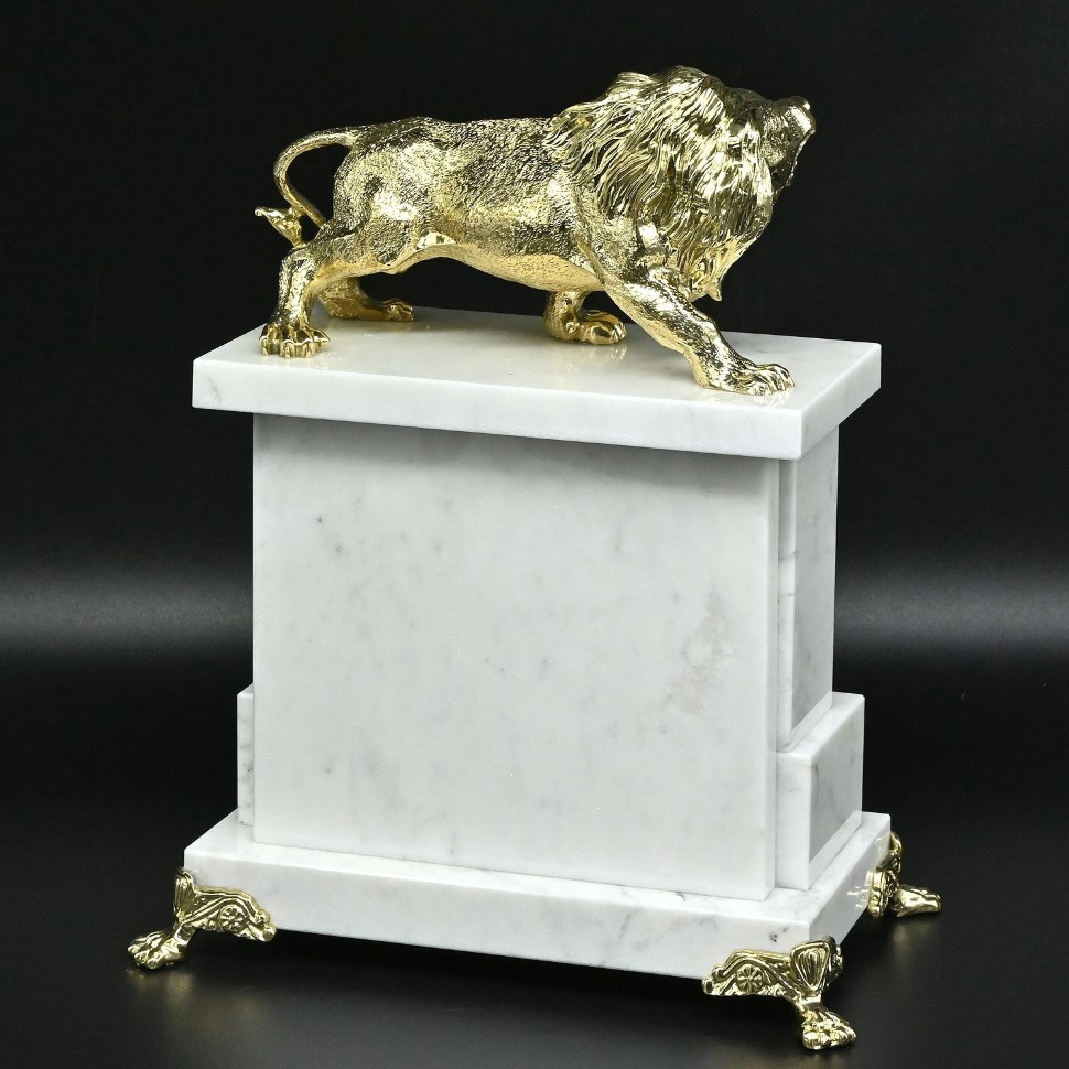 Часы каминные из мрамора и лазурита ЛЕВ 037rk.3740238 Часы каминные из мрамора и лазурита ЛЕВ 037rk.3740238