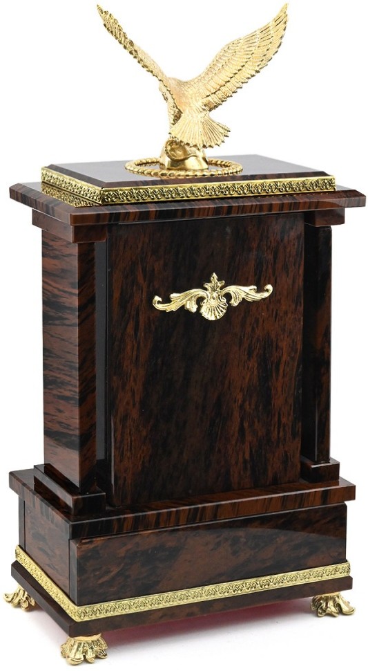 Часы из коричневого обсидиана ОРЁЛ 037rk.1450454