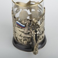 Подстаканник для чая ВОЕННЫЕ ИСТРЕБИТЕЛИ РОССИИ 061.L1007/4
