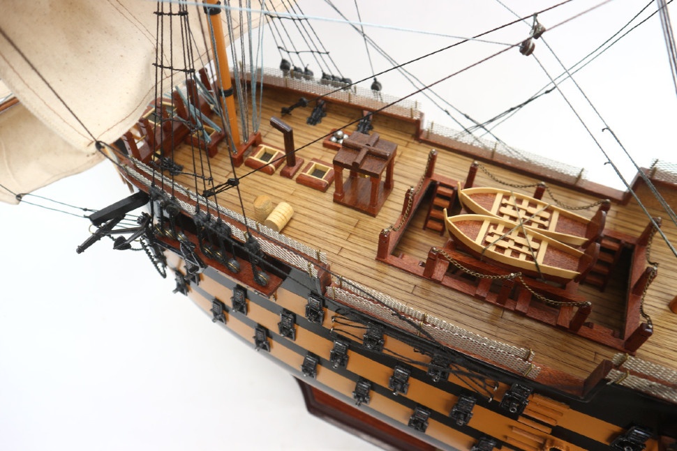 Модель парусника HMS VICTORY, Англия TS-0001-W-80
