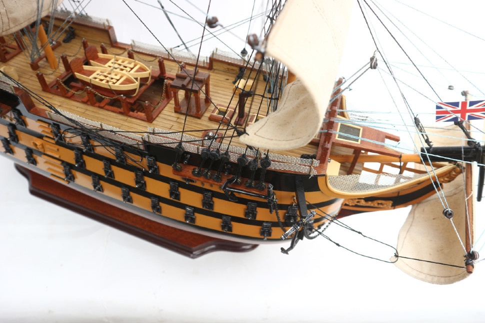 Модель парусника HMS VICTORY, Англия TS-0001-W-80