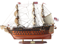 Модель парусника HMS VICTORY, Англия TS-0001-W-80