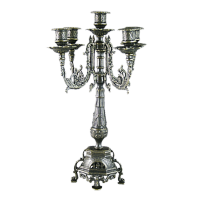 Канделябр на 5 свечей РОСТРА AL-82-099-ANT Канделябр на 5 свечей РОСТРА AL-82-099-ANT