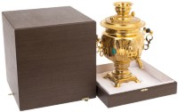 Самовар подарочный, электрический УЗОРЫ 048-555