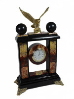 Часы каминные из яшмы ОРЁЛ AZRK-3301279