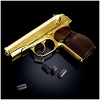 Златоуст Оружие сувенирное пистолет с пулями (сувенирными) в П/У AZV-251967