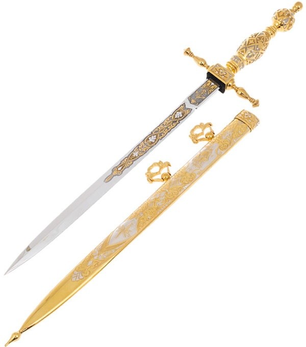 Кортик подарочный АДМИРАЛЬСКИЙ. Златоуст 048-278