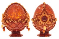 Яйцо пасхальное из янтаря AZ-0753