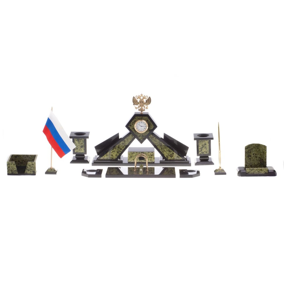 Настольный письменный набор ГЕРБ РФ AZY-124278
