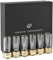 Подарочный набор стопок ТИГР, МЕДВЕДЬ, БУЙВОЛ (6 шт) GP-13000389