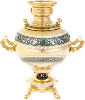 Самовар электрический на 3 литра ЦВЕТОЧНЫЙ ОРНАМЕНТ 048-690