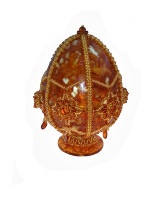 Яйцо пасхальное из янтаря AZ-0756